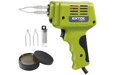 Pistole pájecí transformátorová s příslušenstvím 175W EXTOL CRAFT 9923
