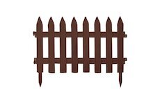 Plot zahradní plastový 3.2 m výška 35 cm GARDEN CLASSIC (Barva: Bílá) Prosperplast IPLSU-S449