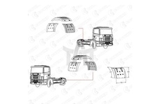 Podběh kola COVIND COV/144/518