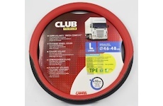 Potah na volant Club-červený-tir L LAM98911