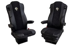 Potahy MB Actros MP IV 1+1. 2 pásy 122/černé/černé  