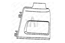 Pouzdro - hlavní světlomet COVIND COV/CF0/940