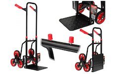 Přepravní vozík skládací schodišťový rudl 150kg TVARDY T00501
