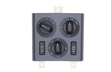 Prvek ovládání klimatitace Volvo bez teplotního snímače v panelu