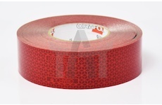 Reflexní páska červená 50 mm