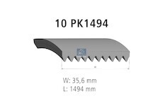 Řemen drážkový 10PK1494 DT