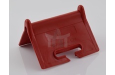 Rohový chránič pásu střední červený KPSS130*100/CZE