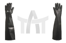 Rukavice kyselinovzdorné po loket LA600