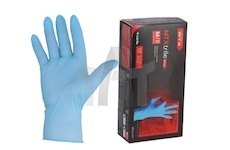 Rukavice nitrilové Trile Blue A100