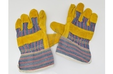 Rukavice pracovní kožené 45447 RDZ