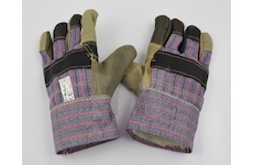 Rukavice pracovní zateplené lícová kůže 45447 RLKBOA