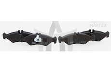 Sada brzdových destiček, kotoučová brzda TRW GDB1262