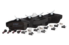 Sada brzdových destiček, kotoučová brzda TRW GDB1740