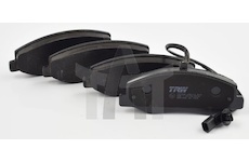 Sada brzdových destiček, kotoučová brzda TRW GDB1885