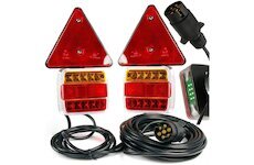 Sada koncových LED světel na magnet s odrazkou MAR-POL M02037