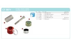 Sada opravárenská třmenu Knorr-vodítko TAT