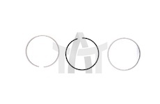 Sada pístních kroužků KOLBENSCHMIDT 800119710000