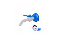 Sada pro kontejner na vodu IBC kohoutek 45° s připojením IBCS60x6 pro hadice 19mm a PTFE páskou