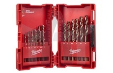 Sada vrtáků do kovu HSS-G Co 1-10 mm 19 ks