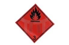 Samolepka ADR hořlavé kapaliny