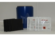 Samolepka na opravu plachty modrá HPLAST/N/R14