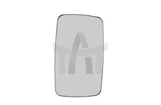 Sklo do zrcátka - vnější zrcátko MEKRA 153491372H