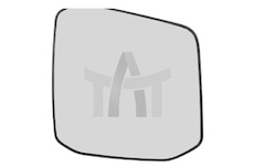 Sklo zrcátka DAF XF/XG/XG+ levé MEKRA 191027311099