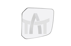 Sklo zrcátka, širokoúhlé zpětné zrcátko MEKRA 192793299