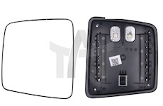 Sklo zrcátka, širokoúhlé zpětné zrcátko TANGDE ZL12-52-39HL,4HL