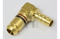 Spojka na hadici fi12 mm / NG12 koleno
