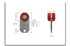 Střešní rolna Edscha seříznuté kolo