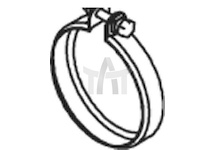 Svěrná objímka - výfukový systém DINEX DIN28850