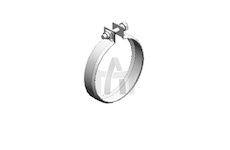 Svěrná objímka - výfukový systém DINEX DIN50849