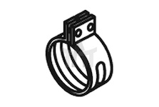 Svěrná objímka - výfukový systém DINEX DIN50916