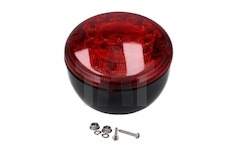 Světlo LED červené kulaté 24V ERMAX 098257349