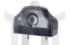 Světlo osvětlení SPZ černé HOR19 HORPOL LT103