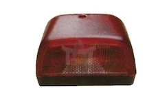 Světlo osvětlení SPZ červené TANGDE TD02-63-001R