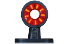 Světlo poziční - tykadlo krátké rovné LED, dvoubarevné, 12/24V, 32cm kábel, WAS, levé/pravé