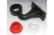 Světlo poziční - tykadlo krátké zahnuté na žárovku, SERTPLAS