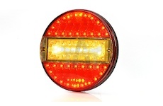 Světlo sdružené zadní 12/24V LED kulaté WAS W92/738