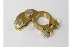 Svorka akumulátoru mosazná + Klasik