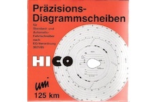Tachokolečka 125 km/24h standard HICO 7794.000