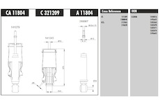 Tlumič kabiny SCANIA S4 zadní s měchem 3004.208