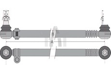 Tyč řízení MB AXOR JURATEK JSS1141