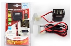 USB port 12/24 V MAN, do zástavby 2x USB