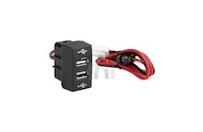 USB port 12/24 V MB Actros 4, do zástavby 2x USB