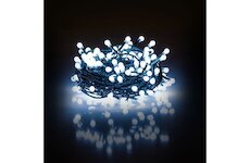 Vánoční řetěz kuličky 100LED 10+5m CW TM RETLUX RXL 219 50002859