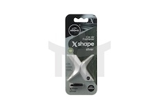 Vůně do auta AROMA CAR X-SHAPE stříbrná MTMP108977 