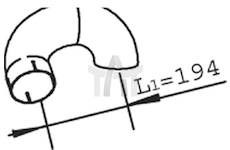 Výfuková trubka DINEX DIN21757