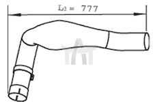 Výfuková trubka DINEX DIN48121